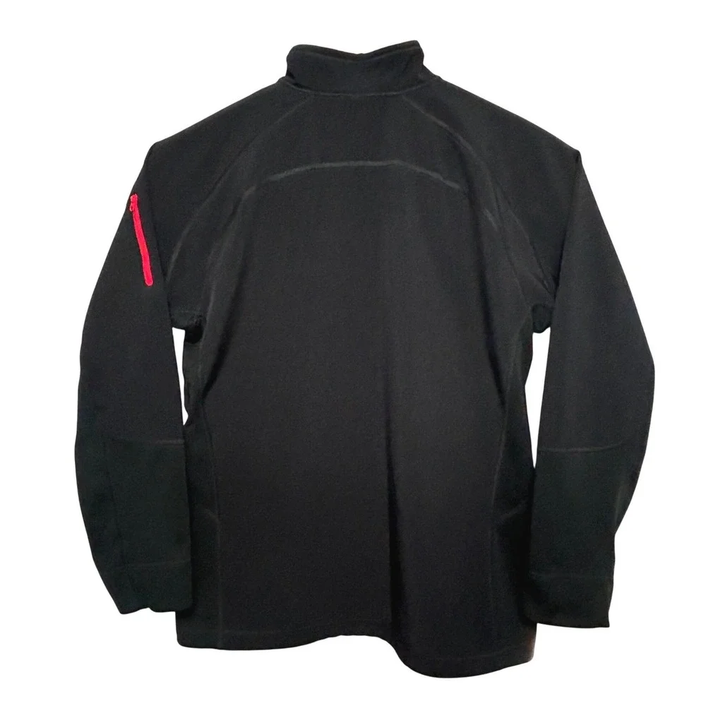The North Face Mens‎ XL Black Quarter Zip Pullover Lightweight Jacket Top